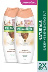 Naturals Badem ve Nemlendirici Süt Duş Jeli 500 ml x2 Adet - 1