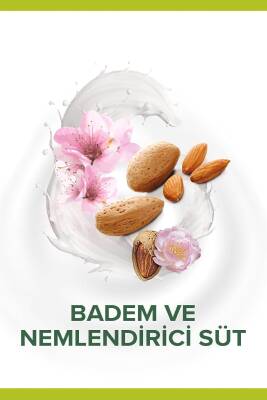 Naturals Badem Ve Yoğun Nemlendirici Zeytin Özü Duş Jeli 500 ml X2adet - 3