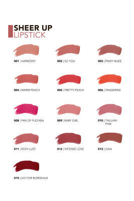 Nemlendirici Parlak Ruj- Sheer Up Lipstick - 013 Gaia - 8682536012119 - 24