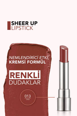 Nemlendirici Parlak Ruj- Sheer Up Lipstick - 013 Gaia - 8682536012119 - 12