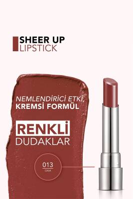 Nemlendirici Parlak Ruj- Sheer Up Lipstick - 013 Gaia - 8682536012119 - 13