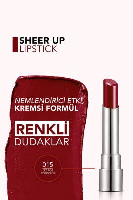 Nemlendirici Parlak Ruj- Sheer Up Lipstick - 013 Gaia - 8682536012119 - 5
