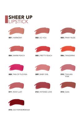 Nemlendirici Parlak Ruj- Sheer Up Lipstick - 013 Gaia - 8682536012119 - 1