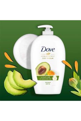 Nemlendirici Sıvı Sabun Avokado Yağı Ve Kalendula Özü 450 ml X2 Adet - 3