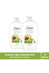 Nemlendirici Sıvı Sabun Avokado Yağı Ve Kalendula Özü 450 ml X2 Adet - 1