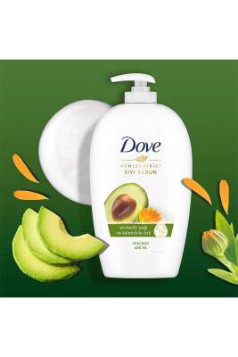 Nemlendirici Sıvı Sabun Avokado Yağı Ve Kalendula Özü 450 ml X2 Adet - 3