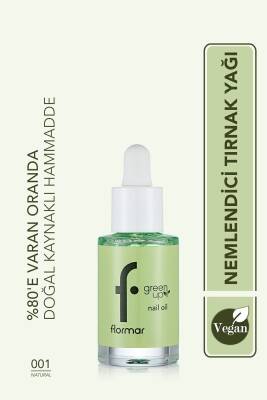 Nemlendirici Ve Besleyici Vegan Tırnak Bakım Yağı - Green Up Nail Oil - 001 - 4251903322331 - 1