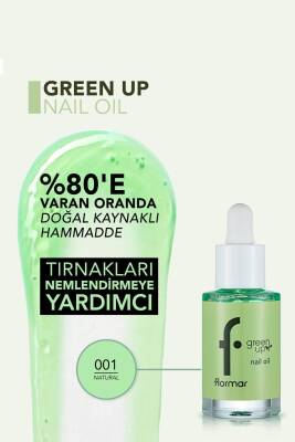 Nemlendirici Ve Besleyici Vegan Tırnak Bakım Yağı - Green Up Nail Oil - 001 - 4251903322331 - 5