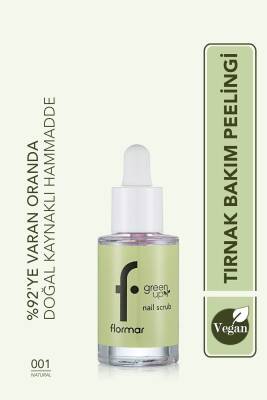 Nemlendirici Ve Pürüzsüzleştirici Vegan Tırnak Scrubı - Green Up Nail Scrub - 001 - 4251903322348 - 1