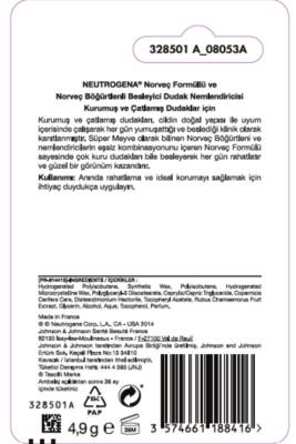 Norveç Formülü Güneş Koruma Faktörlü (SPF 20) Dudak Nemlendiricisi - 3