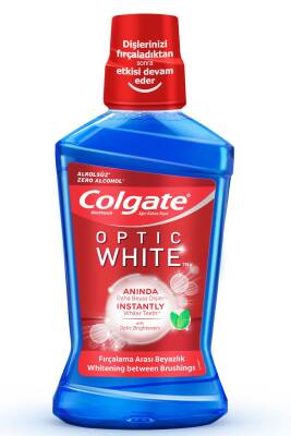 Optic White Kahve, Çay Kullananlar Diş Macunu 125ml, Orta Diş Fırçası, Ağız Bakım Suyu 250ml - 3