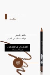 Özel Fırça Kapaklı Kaş Kalemi (AÇIK KAHVERENGİ) - Eyebrow Pencil - 401 Beıge - 8690604109418 - 6
