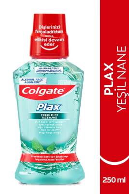 Plax Taze Nane Alkolsüz Ağız Bakım Suyu 250 ml - 2