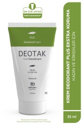 Plus Ekstra Koruma 7 Güne Kadar Etkili Krem Deodorant 35 ml - 1