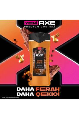 Premium Collection Duş Jeli Copper Santal 3 In 1 Vücut Saç Yüz 300 ml - 3