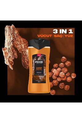 Premium Collection Duş Jeli Copper Santal 3 In 1 Vücut Saç Yüz 300 ml - 7