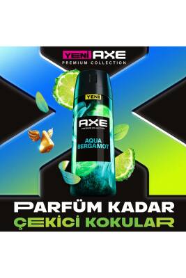Premium Collection Erkek Sprey Deodorant Aqua Bergamot 72 Saat Ferahlık 150 ml X3 - 3