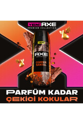 Premium Collection Erkek Sprey Deodorant Copper Santal 72 Saat Ferahlık 150 ml X3 - 3