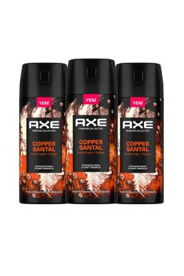 Premium Collection Erkek Sprey Deodorant Copper Santal 72 Saat Ferahlık 150 ml X3 - 2