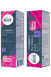 Professional Tüy Dökücü Krem Hassas Ciltler 200 ml Süper Fırsat Paketi - 7