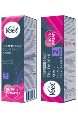 Professional Tüy Dökücü Krem Hassas Ciltler 200 ml Süper Fırsat Paketi - 7
