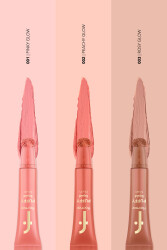 Puffy Nemlendirici Etkili&Parlak Bitişli Sünger Aplikatörlü Likit Allık-002Peachy Glow-8682536093880 - 76