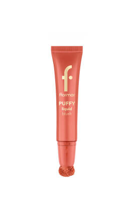 Puffy Nemlendirici Etkili&Parlak Bitişli Sünger Aplikatörlü Likit Allık-002Peachy Glow-8682536093880 - 30