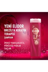 Şampuan Brezilya Keratin Terapisi Hidrolize Keratin Marula Yağı E Vitamini 400 ml X3 - 3