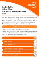 Şeffaf Stick Güneş Koruyucu SPF50+ Pa++++, 15 Gr - 3