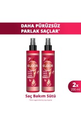 Sıvı Saç Bakım Sütü Brezilya Keratin Terapisi 200 ml X2 - 1