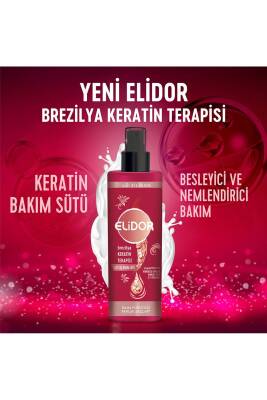 Sıvı Saç Bakım Sütü Brezilya Keratin Terapisi 200 ml X2 - 3