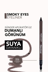 Smokey Göz Kalemi (BRONZ) - Smoky Eyes Waterproof Eyeliner - 006 Outstanding Bronze - 8690604547296 - 5