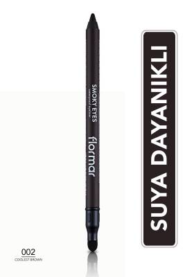 Smokey Göz Kalemi (KAHVE) - Smoky Eyes Waterproof Eyeliner - 002 Coolest Brown - 8690604547258 - 2