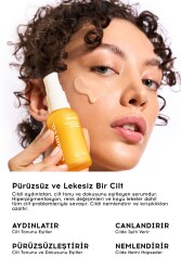 Sos C Vitamini Arbutin Serum Aydınlatıcı Cilt Tonu Eşitleyici Niacinamide Tüm Cilt Tipleri - 2