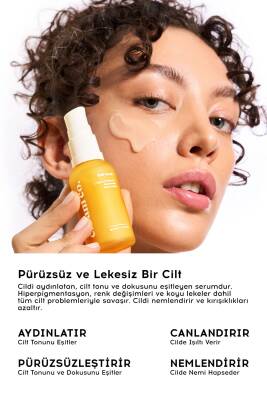 Sos C Vitamini Arbutin Serum Aydınlatıcı Cilt Tonu Eşitleyici Niacinamide Tüm Cilt Tipleri - 2