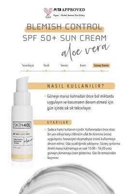 Spf 50 Leke Karşıtı Aloe Vera Nemlendiricili Güneş Kremi 50ml - 5
