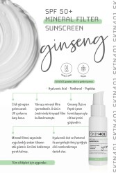 Spf50 Mineral Filtre Güneş Kremi 50 ml - 3