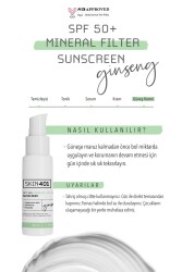 Spf50 Mineral Filtre Güneş Kremi 50 ml - 4