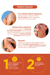 Sun Care SPF 50+ UVA UVB Filtresi ve E Vitamini Üçlü Yüksek Koruma Çok Yönlü Güneş Kremi 50 ml - 8