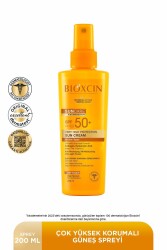 Sun Care Spf 50 Yüz Güneş Kremi 50 ml Karma Yağlı Cilt + Vücut Güneş Spreyi 200 Ml - 2