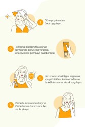 Sun Care Spf 50 Yüz Güneş Kremi 50 ml Karma Yağlı Cilt + Vücut Güneş Spreyi 200 Ml - 8