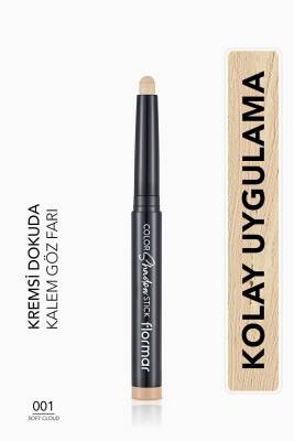 Suya Dayanıklı Kremsi Kalem Far -color Shadow Stick -001 Soft Cloud-8682536039413 - 1