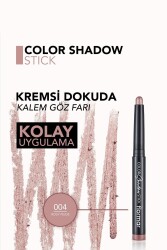 Suya Dayanıklı Kremsi Kalem Far -color Shadow Stick -001 Soft Cloud-8682536039413 - 20