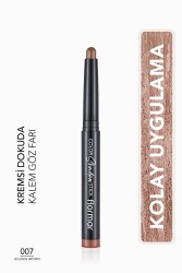 Suya Dayanıklı Kremsi Kalem Far -color Shadow Stick -001 Soft Cloud-8682536039413 - 16