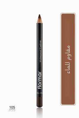 Suya Dayanıklı Mat Göz Kalemi (KAHVE) - Waterproof Eyeliner - 105 Warm Brown - 8690604109050 - 6
