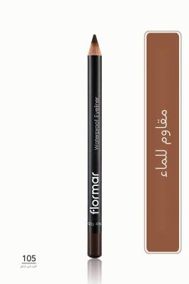 Suya Dayanıklı Mat Göz Kalemi (KAHVE) - Waterproof Eyeliner - 105 Warm Brown - 8690604109050 - 6