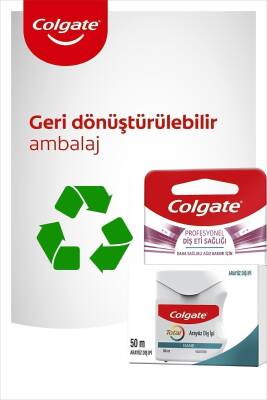 Total Profesyonel Diş Eti Sağlığı Arayüz Diş İpi 50 m - 8