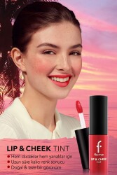 Uzun Süre Kalıcı Jel Tint (PEMBE) - Lip & Cheek Tint - 002 Kiss Lip & Cheek - 8682536066891 - 65