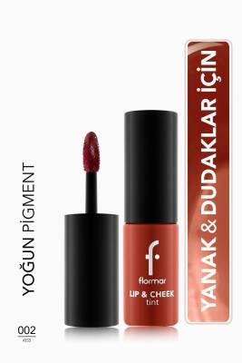 Uzun Süre Kalıcı Jel Tint (PEMBE) - Lip & Cheek Tint - 002 Kiss Lip & Cheek - 8682536066891 - 16