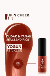 Uzun Süre Kalıcı Jel Tint (PEMBE) - Lip & Cheek Tint - 002 Kiss Lip & Cheek - 8682536066891 - 13